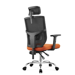Lisa-H，high back ergonomic mesh office chair full backrest is 6CM height adjustable