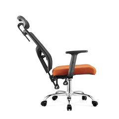 Lisa-H，high back ergonomic mesh office chair full backrest is 6CM height adjustable