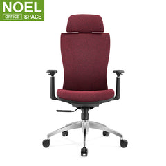 Luke-H, executive swivel office chair ergonomic luxury modern office chair red