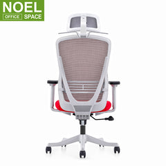 Maro-H (Grey PP+3D arm), Cheemay mesh ergonomic high back executive chair in office chairs