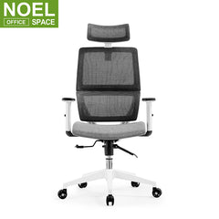 Mars-H(White PP), 360 Revolving Executive Swivel Chairs Cheap Black White OEM Fashionable Style Modern Adjustable Furniture Office Chair