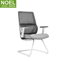 Mars-V(White PP), Mid back Furniture chair simple design synthetic leather best ergonomic office chair