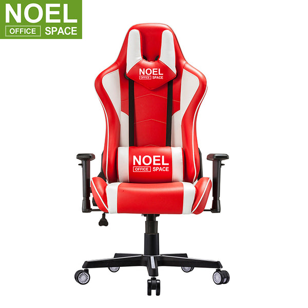 Matt, Ergonomic gaming computer chair PC gaming chair custom computer chair red