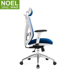 Mike-H (White nylon), Super Cheap Gamer Chair Office Furniture Chairs Office Chair