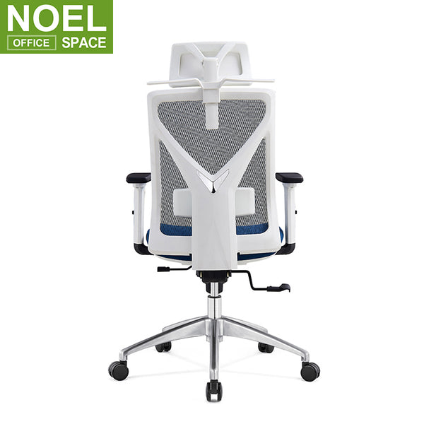 Mike-H (White nylon), Super Cheap Gamer Chair Office Furniture Chairs Office Chair
