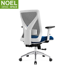 Mike-M (White nylon), Executive Office Chair Modern Office Chairs Computer Chair Office White nylon