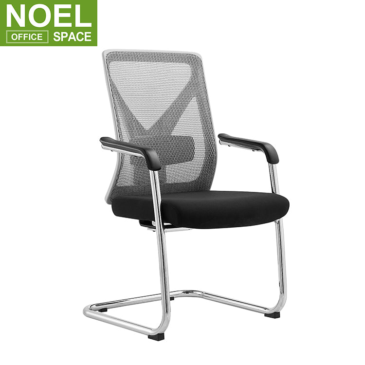 Mike-VB (Mid back), Chair Office Furniture Mesh Office Chairs Modern Style Office Chair without Wheels