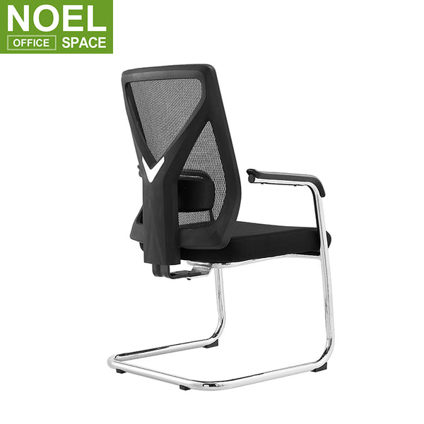 Mike-V (Mid back), Office Chairs Back Support For Office Chair Mesh Ergonomic Office Chair Fixed armrest