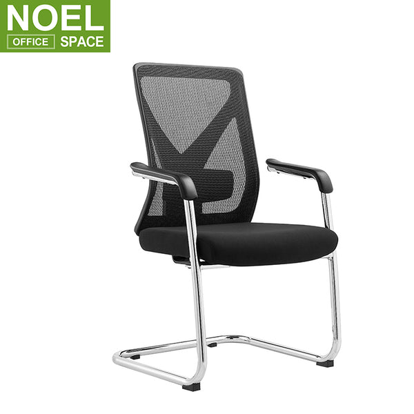 Mike-V (Mid back), Office Chairs Back Support For Office Chair Mesh Ergonomic Office Chair Fixed armrest