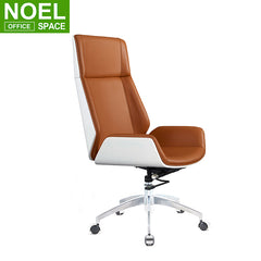 Nando-H, High back nordic luxury office furniture fashionable leather boss manager executive chair