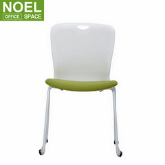 Nico, Modern design training chair with no armrests more color