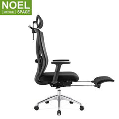 Oka-H (Footrest), Full Nylon Mesh Office Chair Gamming Chair Best Office Chair Price with Footrest