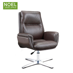 Oliver-M, High quality ergonomic executive lift swivel leather office chair with armrest
