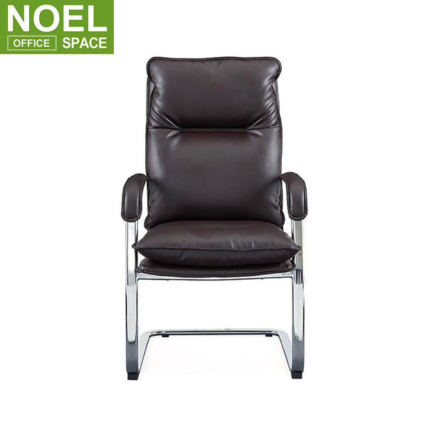 Omar-V, Wholesale training visitor waiting meeting conference room leather chairs