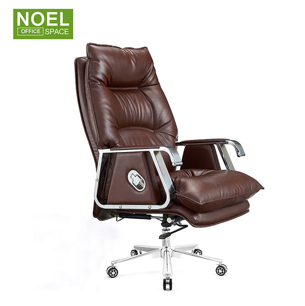 Orval-H, China ergonomic cheap tall executive luxury high back ergonomic leather office chair with wheels