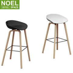 Bar chair log tripod leisure chair many colors are available