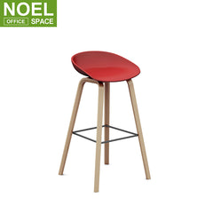 Bar chair log tripod leisure chair many colors are available