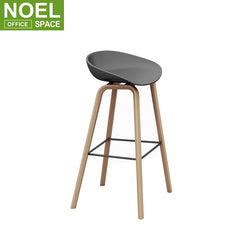 Bar chair log tripod leisure chair many colors are available