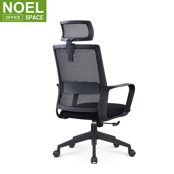 High Back Office Chair Swivel Furniture Adjustable Office Chair