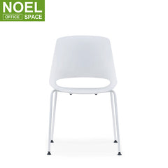 Negotiation chair four-leg fixed paint carbon steel frame