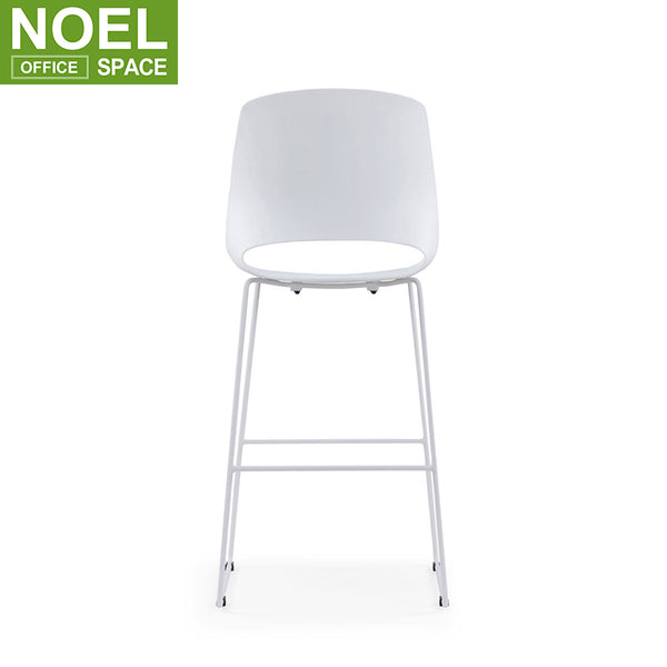 Bar stool steel elevated leisure chair