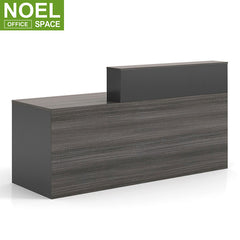 Modern Small Simple Office Furniture Cashier MDF Table Counter Reception Desk