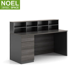 Luxury design wholesale front modern used wood office furniture counter reception desk