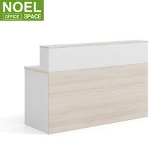 Luxury design wholesale front modern used wood office furniture counter reception desk