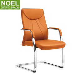 Park-V, Modern high quality pu leather executive modern conference office chair with armrests and metal legs