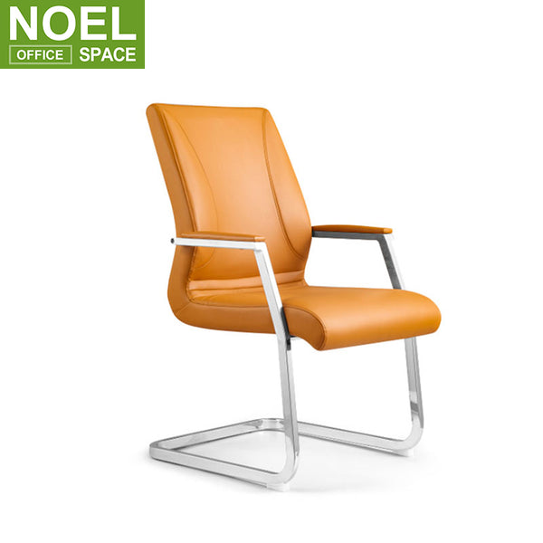 Rance-V, Mid back executive visitor chair orange
