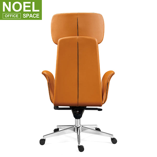 Raven-H, High Quality Leather Custom Modern Revolving Swivel CEO Office Chairs Wholesale