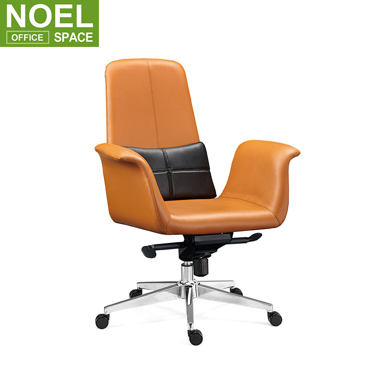 Raven-M, China Hot Design Executive Home Office Furniture Brown Leather Office Chairs