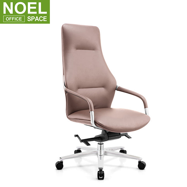 Rick-H, Modern Design Luxury PU Leather Boss Swivel Revolving Office Manager Chair