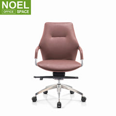 Rick-M, Luxury Comfortable Swivel Boss Manager Executive Office Genuine Leather Chair