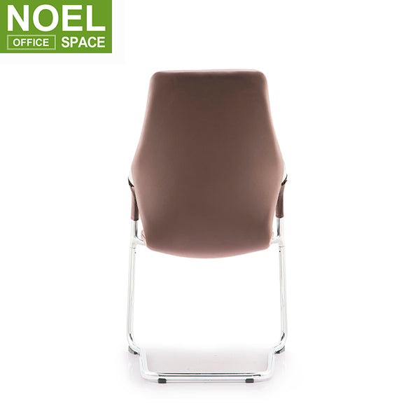 Rick-V, OEM Modern Furniture PU Boss Conference Room Ergonomic Office Chair Without Wheels