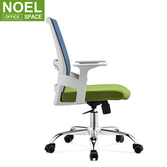 Rock-M, Mid back mesh office chair staff computer swivel mesh chair