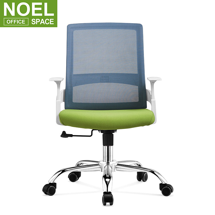 Rock-M, Mid back mesh office chair staff computer swivel mesh chair