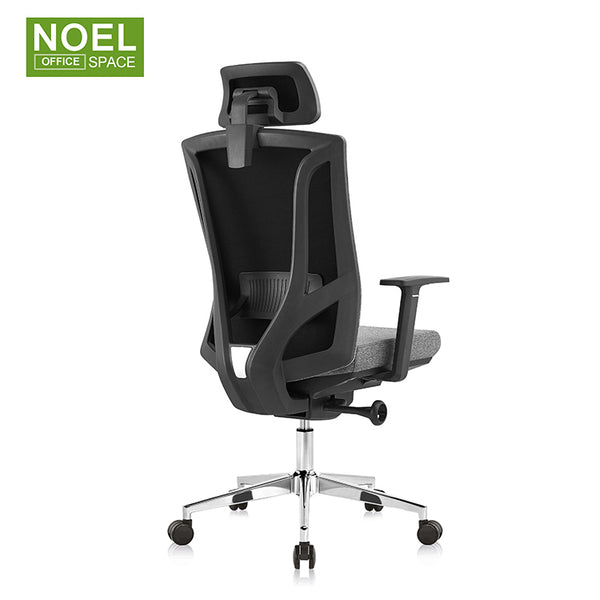 Super-H, Articulate Ergonomic Lumbar Support Managers Mesh Office Chair in Black