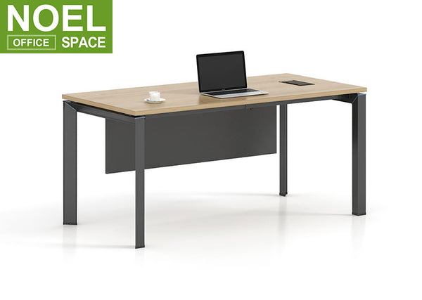 Multifunction Furniture MFC Open Layout Executive Workstation Wooden Office Desk Table