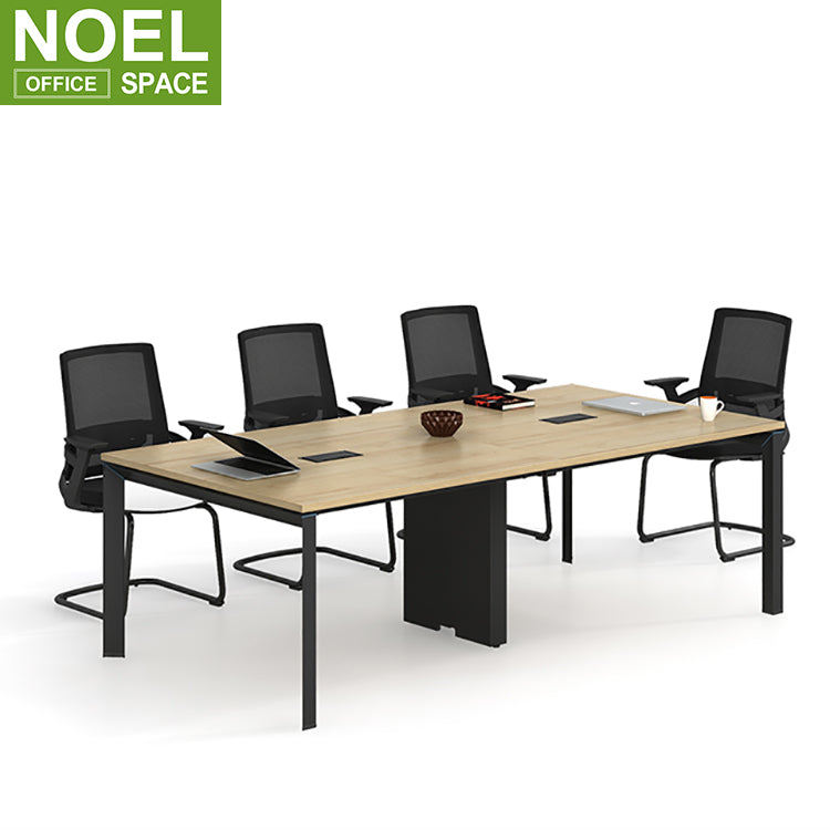 Well-designed modern 8 person conference table for sale