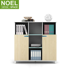 Useful decorative wood filing low cabinet with cupboard