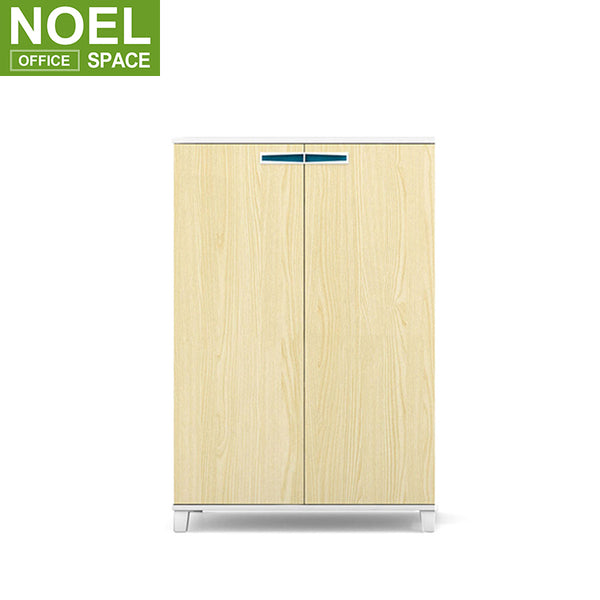 Standard size small wood office file cabinet for decorative