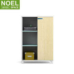 Standard size small wood office file cabinet for decorative