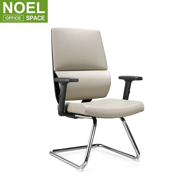 Mars-V, Mid back Furniture chair simple design synthetic leather best ergonomic office chair