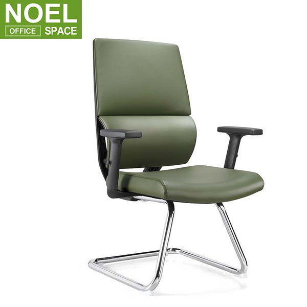 Mars-V, Mid back Furniture chair simple design synthetic leather best ergonomic office chair