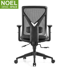 Mike-M, BIFMA adjustable chair china mid back ergonomic mesh office chair
