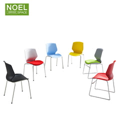 Nash-S, Modern Stackable PP chair Polypropylene Plastic Seat Dining Chair modern design